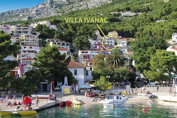 Willa Ivanac•Brela•wakacje w Chorwacji